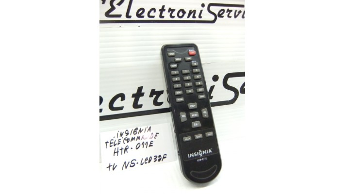 Insignia HTR-077E remote control